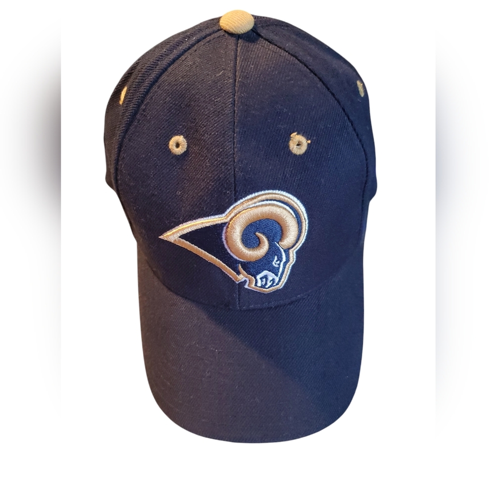 PUMA NFL LA Rams Black/Gold Baseball Hat